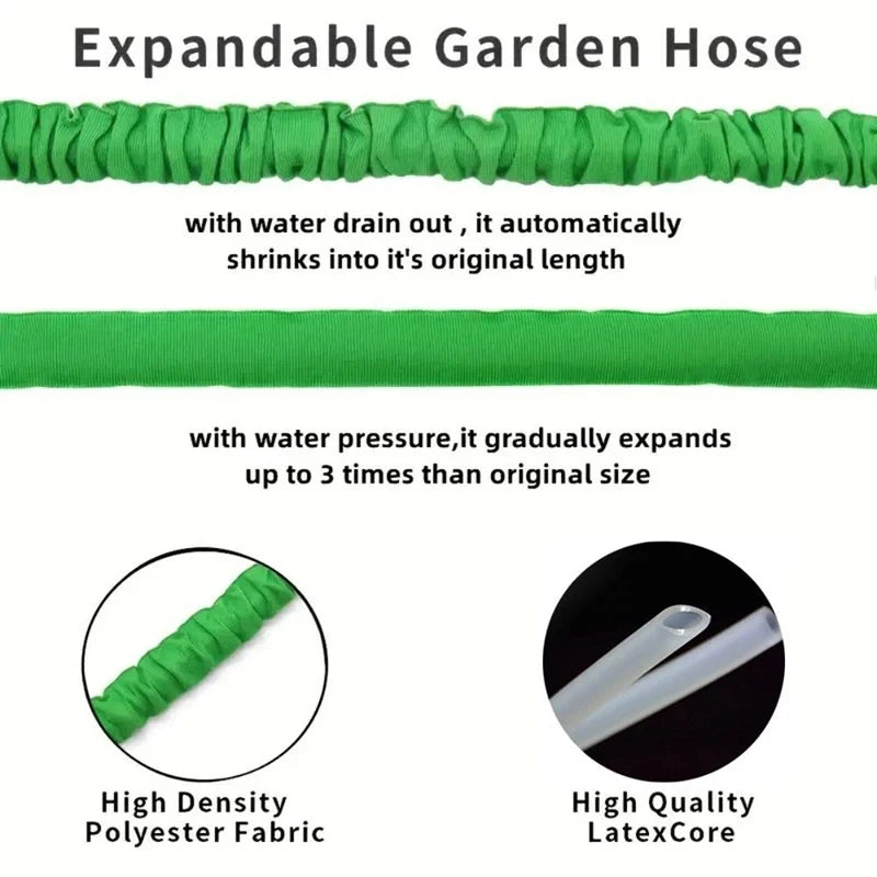 2024 Expandable Magic Hose, High-Pressure Car Wash, 7Water Spraying