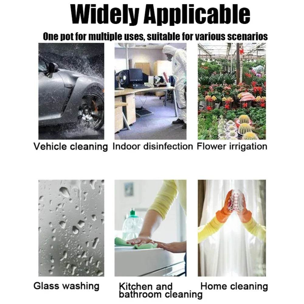 1.2L Car Wash Spray Bottle Wash Can Hand-held Car Wash Watering Car