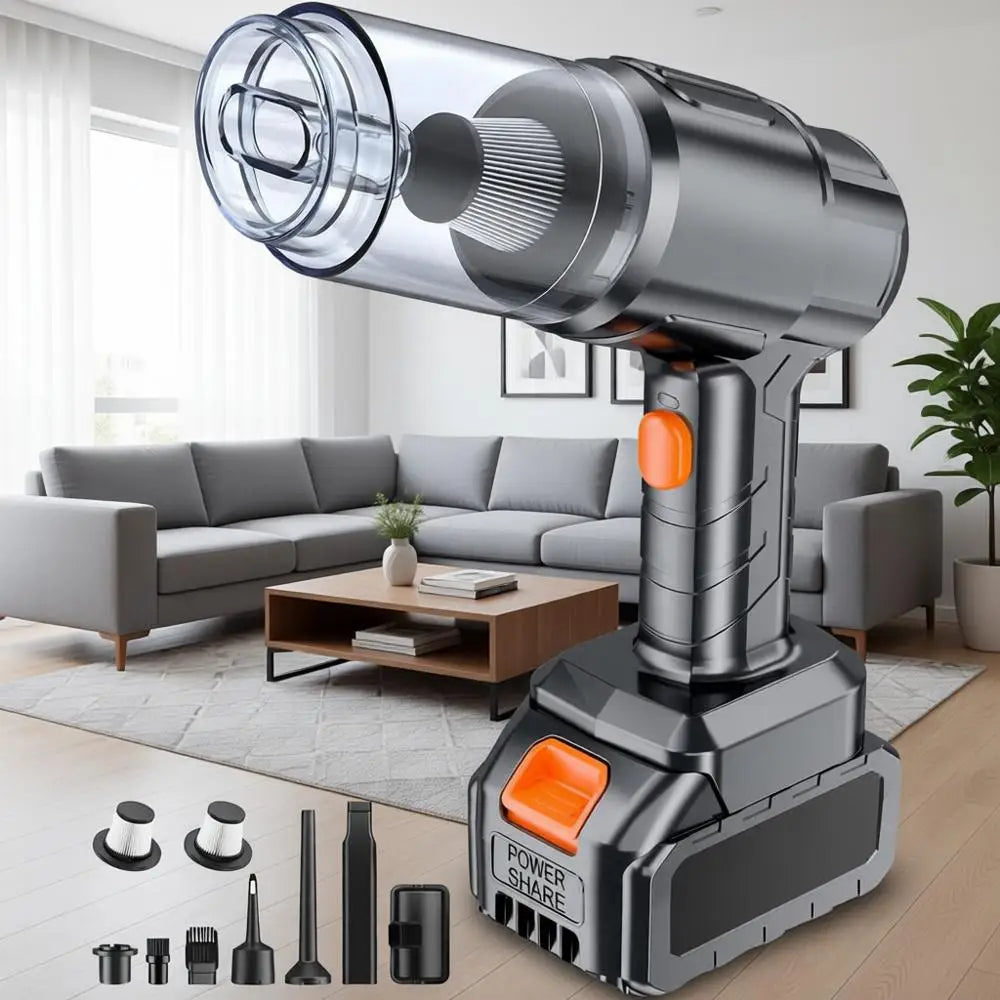 Portable Cordless Handheld Vacuum Cleaner for Car, Home, Office, Pet (Stellar Black)