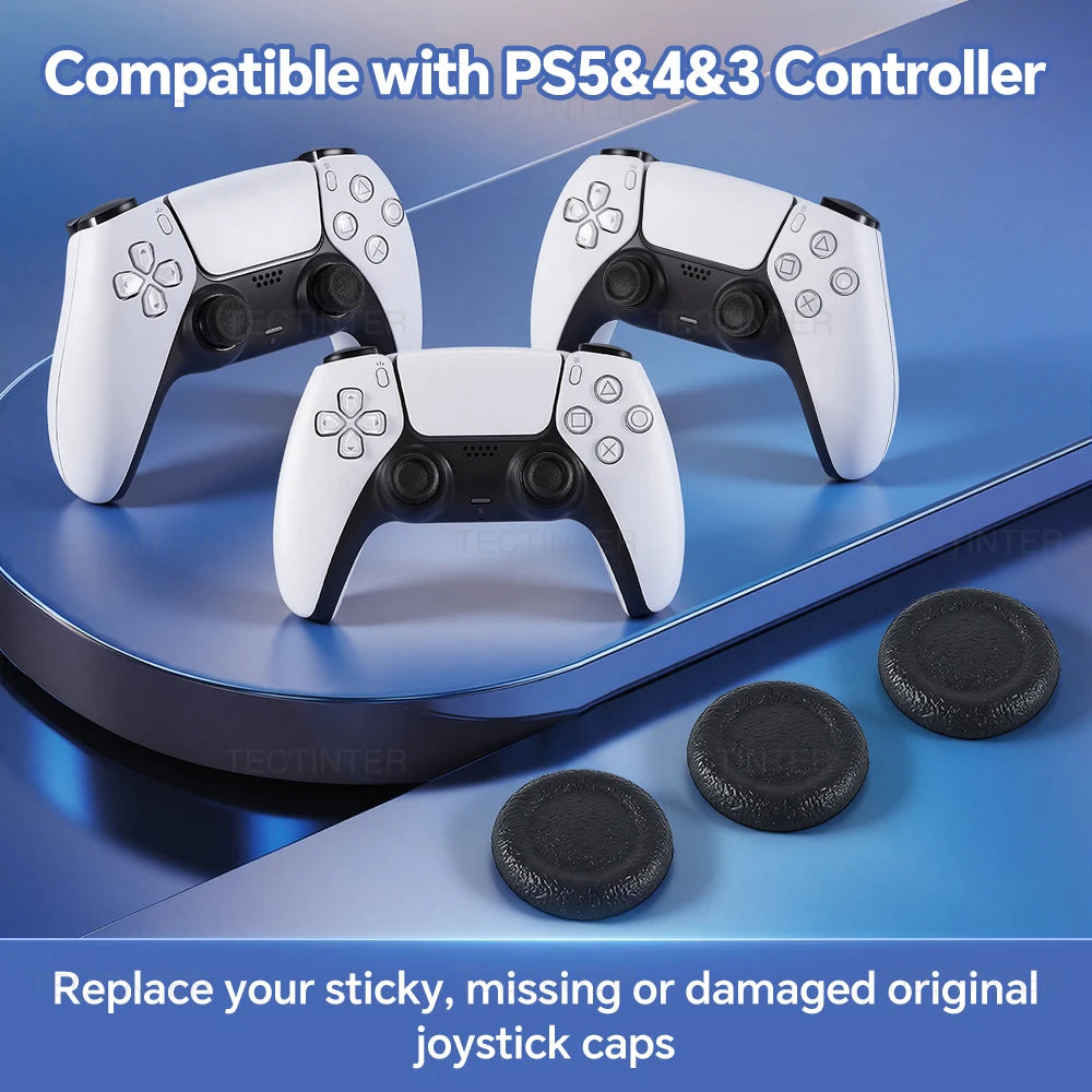 2/6PCS Joystick Replacement Caps for PS5/PS4 Controller Thumbstick Grip Cover Repair Parts for PlayStation 5 Gamepad Accessories