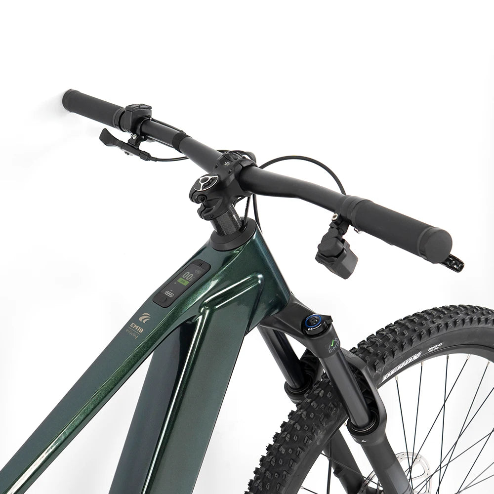 Carbon Fiber Electric Mountain Bike 29 27.5 Inch Full Suspension E Bike 12 Speed Hydraulic Disc Brake