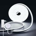 LED Under Cabinet Light Neon Strip With Hand Scan Touch Sensor Switch Dimmable For Kitchen Lighting 1-5M 12V, 10M 24V + EU Plug