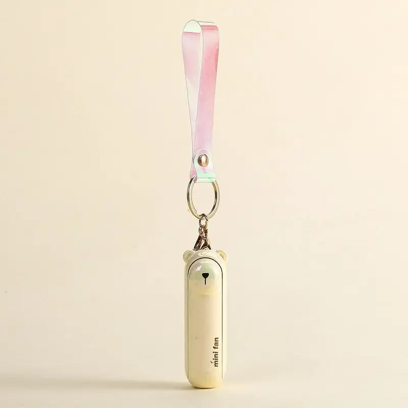 Neck fan Cute Mini Fan Kipas Portable Hand Fold Bedside Office USB Charge Table Desk Cooling ventilateur portable portable fan