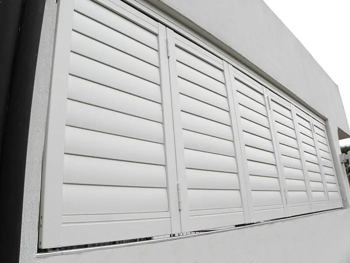 KAKADU Modern Aluminum Alloy 6065 Adjustable Louver Shutters KKD04 Model Factory Direct Residential Use Rectangle Exterior
