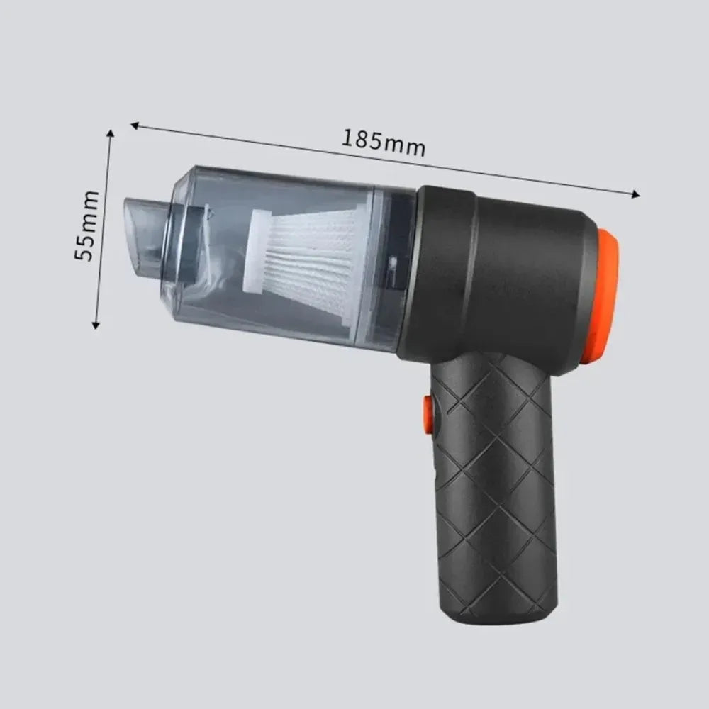Powerful Suction Cordless Handheld Car Vacuum Cleaner 12V Portable Strong High Power Cleaning Tool for Auto Interior