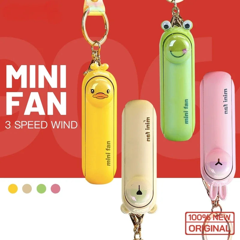 Neck fan Cute Mini Fan Kipas Portable Hand Fold Bedside Office USB Charge Table Desk Cooling ventilateur portable portable fan