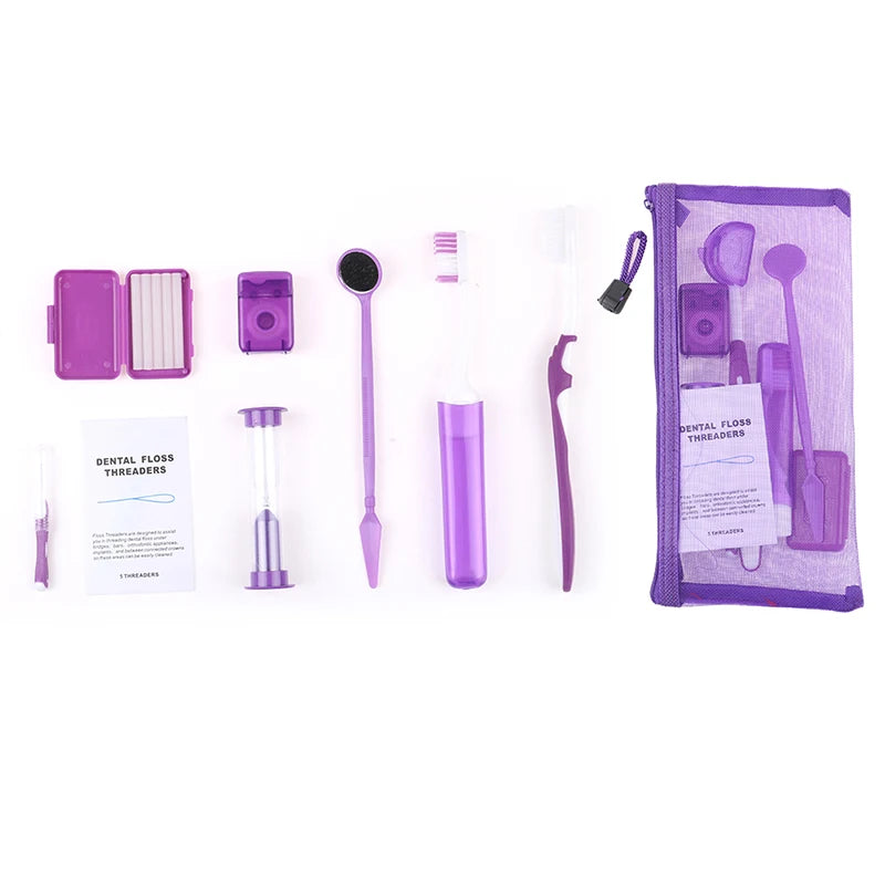**Oral Care Dental Teeth Orthodontic Kits Whitening Tool Suit Interdental Brush