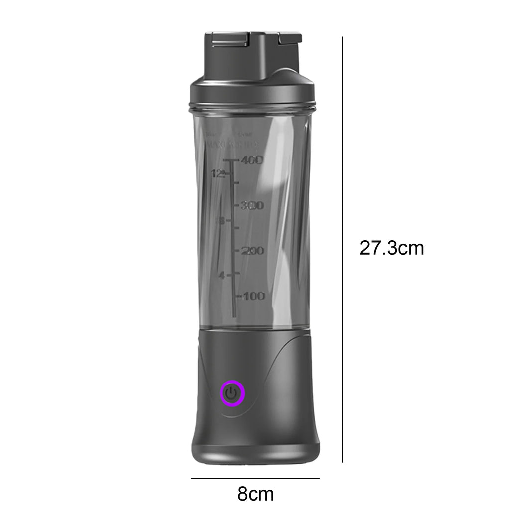 Portable Blender for Shakes and Smoothies 450ML Cordless Small Personal Juicer USB-C Rechargeable Blender Cup for Picnic Office