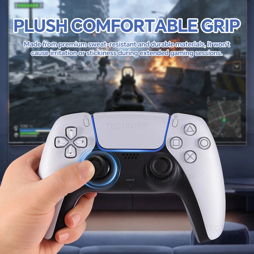 2/6PCS Joystick Replacement Caps for PS5/PS4 Controller Thumbstick Grip Cover Repair Parts for PlayStation 5 Gamepad Accessories