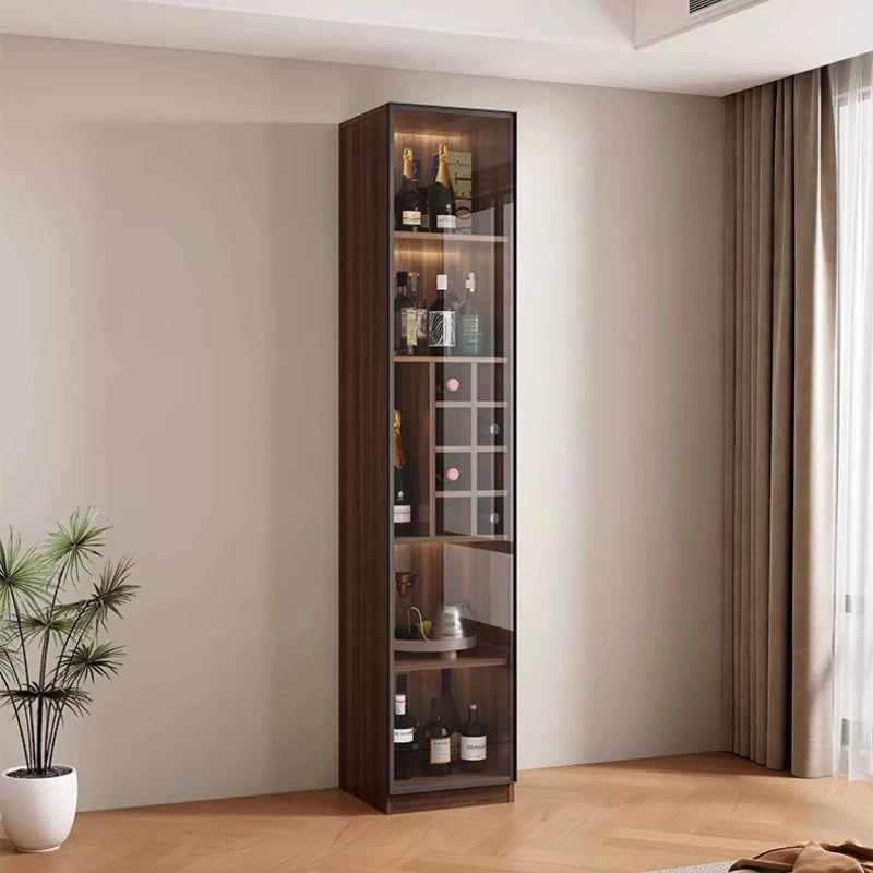 Home Living room glass display cabinets light luxury dining room storage locker wine cabinet modern pantry showcase furniture