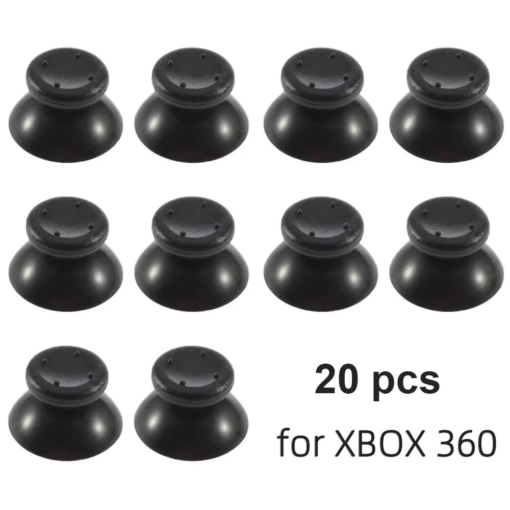 Replacement Joystick Cap For XBOX ONE/360 Controller Analog Thumb Sticks For PlayStation 5/4/3/2 Repair Parts Accessories 10 Pcs