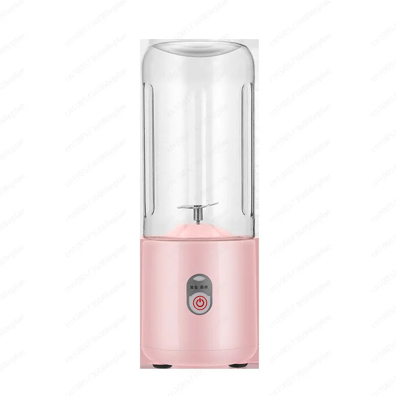 Portable USB Rechargeable Blender Cup, Mini Personal Smoothie Maker for Juice Shakes, Travel Home Use, Gift Idea