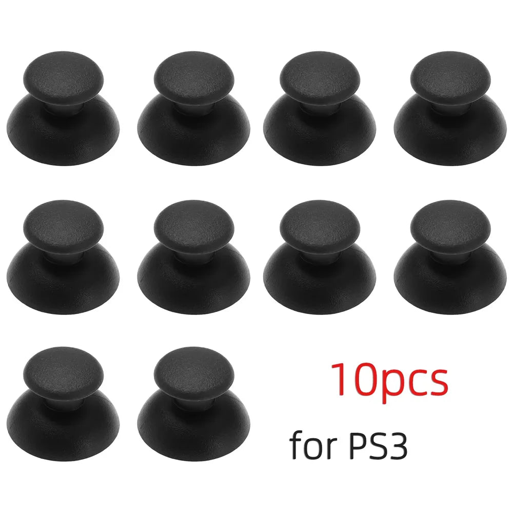 Replacement Joystick Cap For XBOX ONE/360 Controller Analog Thumb Sticks For PlayStation 5/4/3/2 Repair Parts Accessories 10 Pcs