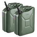 Metal Fuel Container, 5.3 Gallon, Fuel Jerry Can With Spout And