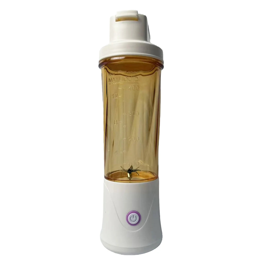 Portable Blender for Shakes and Smoothies 450ML Cordless Small Personal Juicer USB-C Rechargeable Blender Cup for Picnic Office