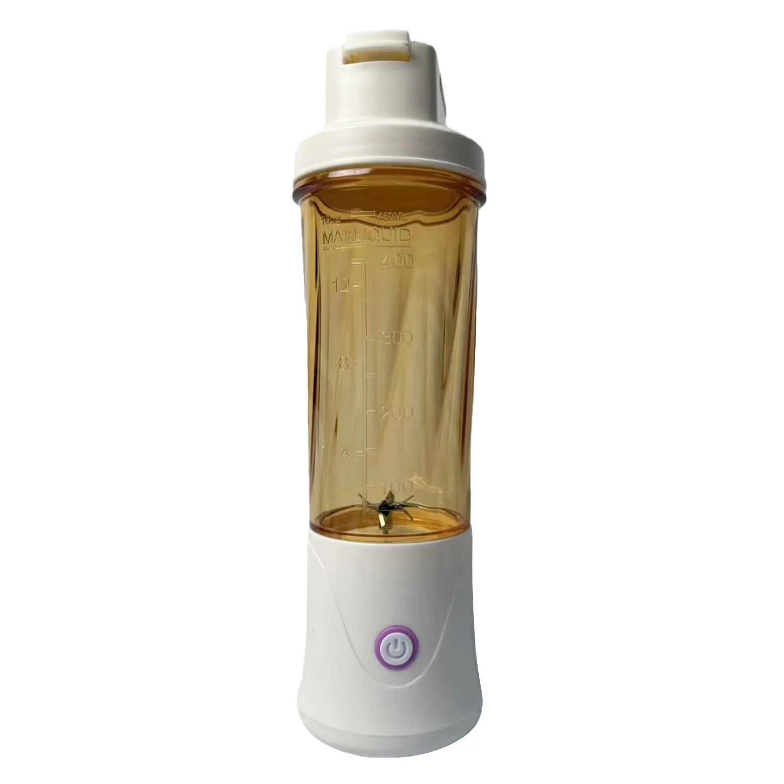 Portable Blender for Shakes and Smoothies 450ML Cordless Small Personal Juicer USB-C Rechargeable Blender Cup for Picnic Office