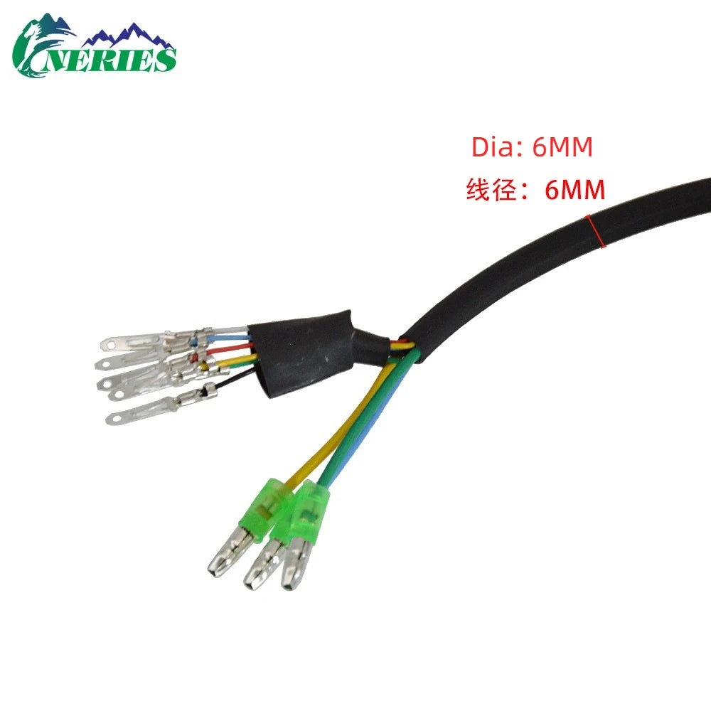2026 - 9Pin E-Bike Motor Waterproof Extension Cable Wire Male to Female Adapter Lead for Electric Bike Front Rear Drive Line