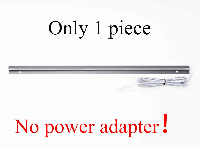 Inward 45 Degree Angle LED Strip Oblique Beam Cabinet Layer Shelf Edge Side Light-Emitting No Slotting Surface Mounted DC12V