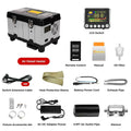 8KW Parking Heater 12V/24V/110-240V Toolbox TB10 Diesel Air Heater LCD & Bluetooth With Altitude Mode For Cars RV Camper tent