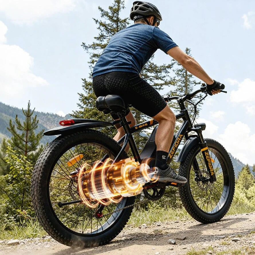 All Terrain Off-road Electric Bike 1000w 14 26 Inch 30-50mph 30-60miles 48v 10a 15a 17.5a Aluminum Alloy,factory Original E Bike
