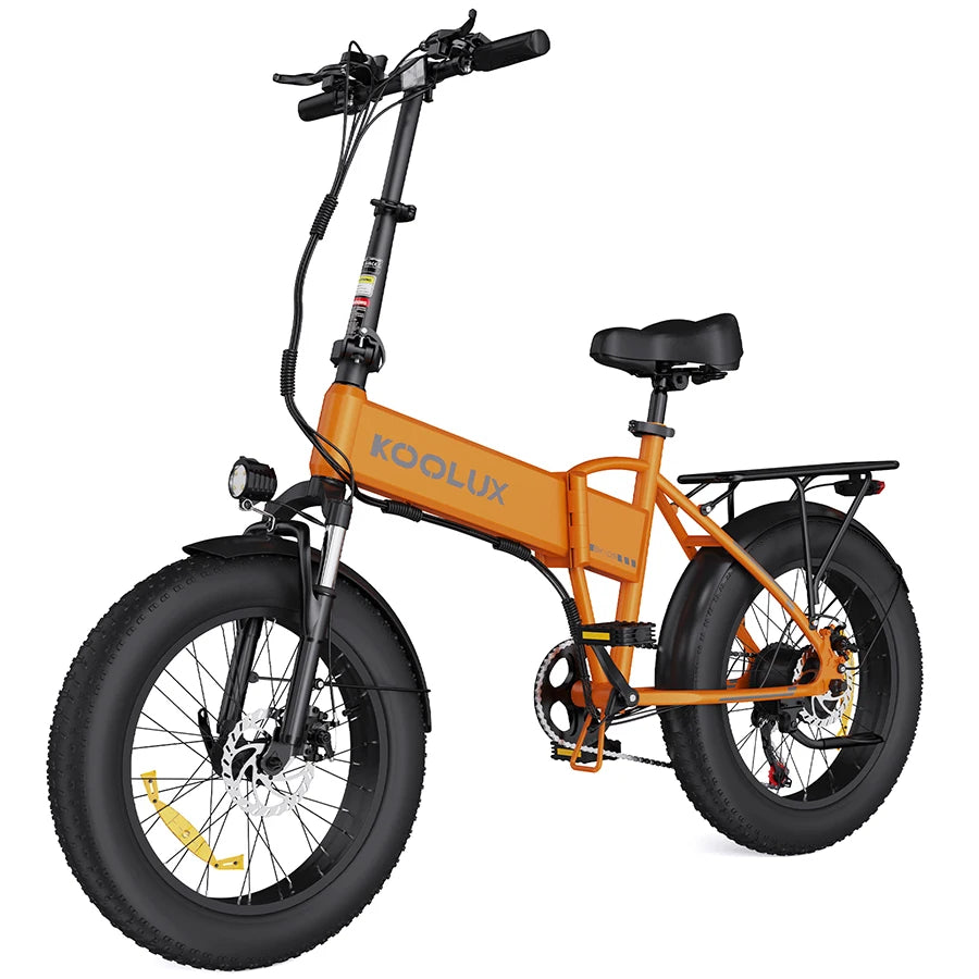 EU PL Warehouse 500W Fatbike 48V Foldable Mountain Electric Bike for Adults