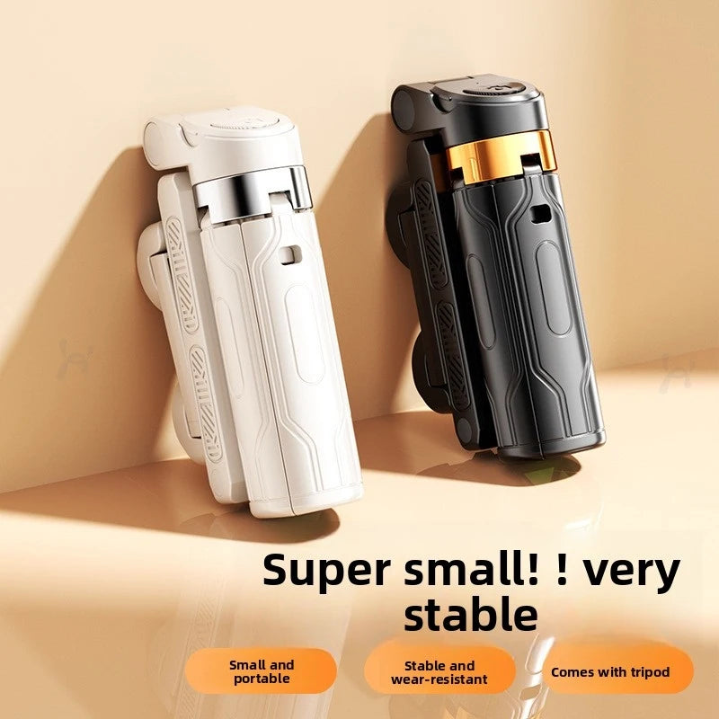 JC25 Mini Extendable Selfie Stick Tripod 4 Feet Foldable Travel Phone Camera Holder with Bluetooth Remote for Vlog Photography