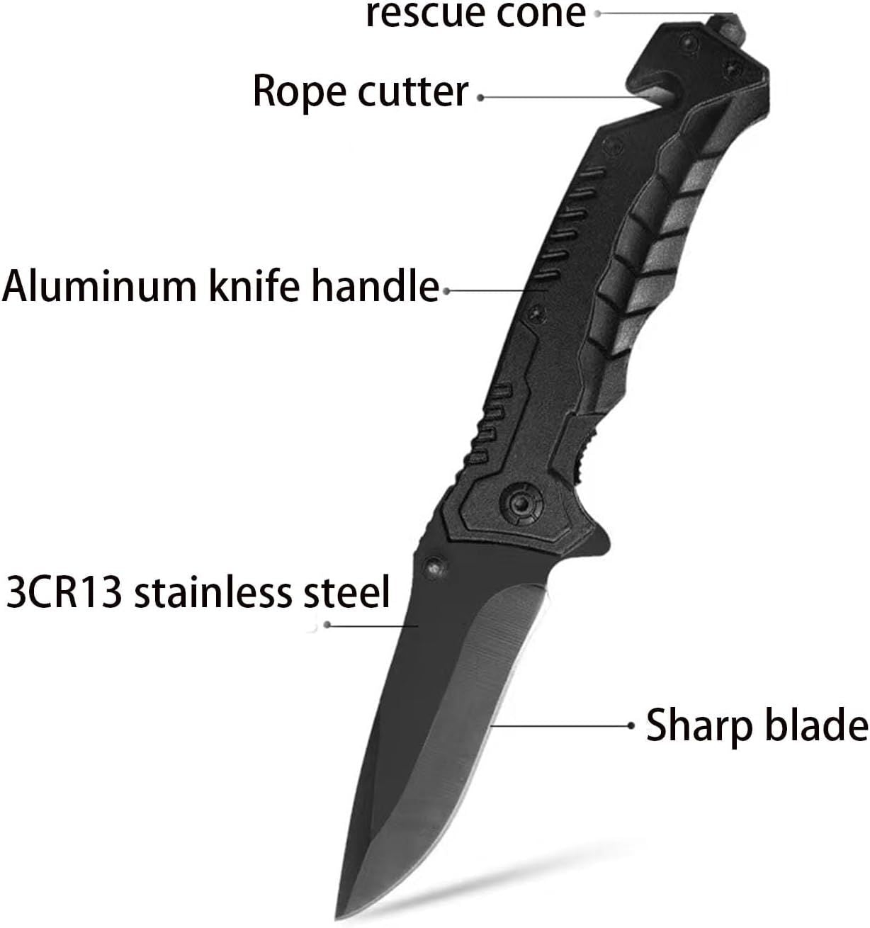 Tactical Folding Knife 10Pack Lock Knife 3.4 Inch EDC Outdoor Camping