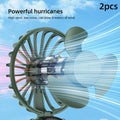 Handheld Mini Fan with 6 Speed Settings, USB Rechargeable, Foldable Design, Phone Stand & Neck Hanging, Portable for Desk/Outdoo