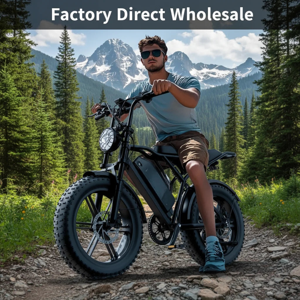 Factory Direct Wholesale  250W 20 Inch Oil Disc Brakes E Bicycle  Electric 7 Speed Lithium Lcd Rear Hub Fat Tire Electric Bike
