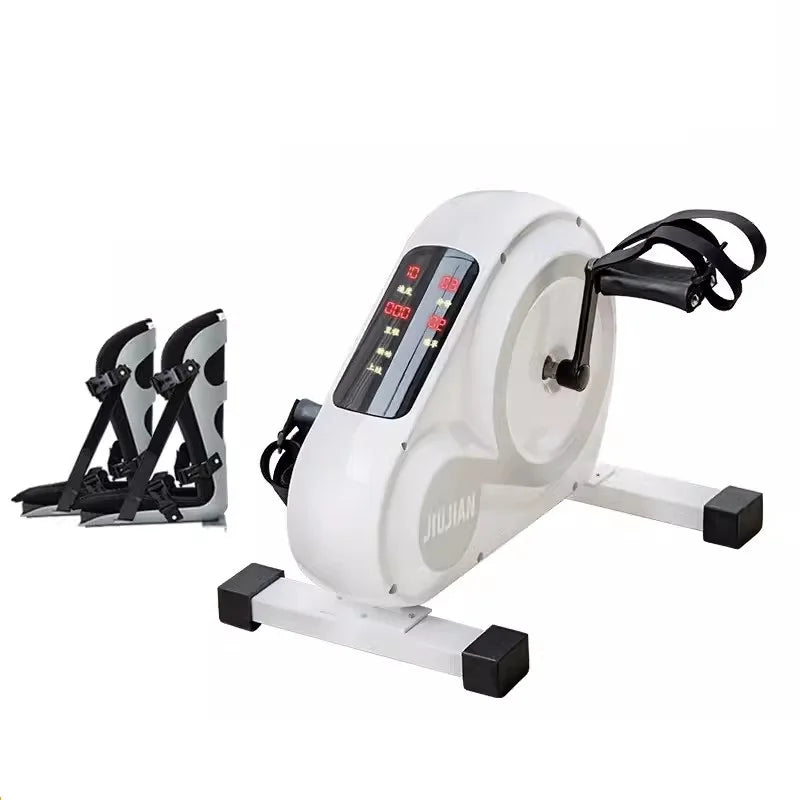 Electric Rehabilitation Pedal Exerciser Mini Cycle Pedal Exercise Bike with Large Pedal for Elderly