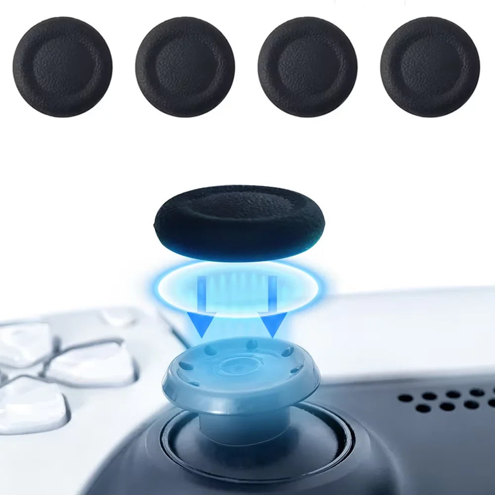 2/6PCS Joystick Replacement Caps for PS5/PS4 Controller Thumbstick Grip Cover Repair Parts for PlayStation 5 Gamepad Accessories