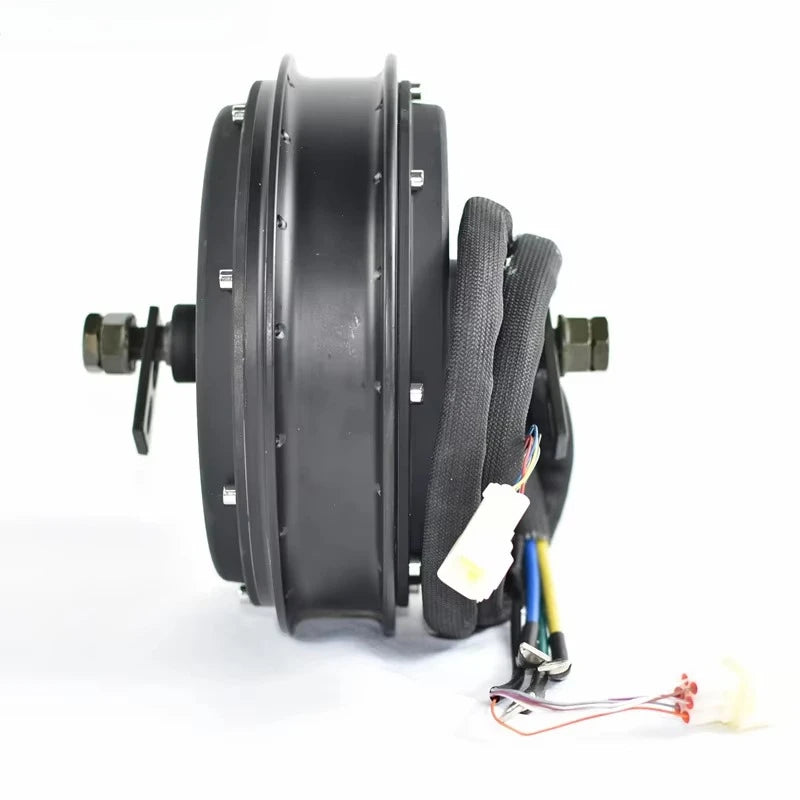 Electric Bike Conversion Part 72v Qs 205 V3 3T 5000w 12000w Dirt Bike Hub Motor