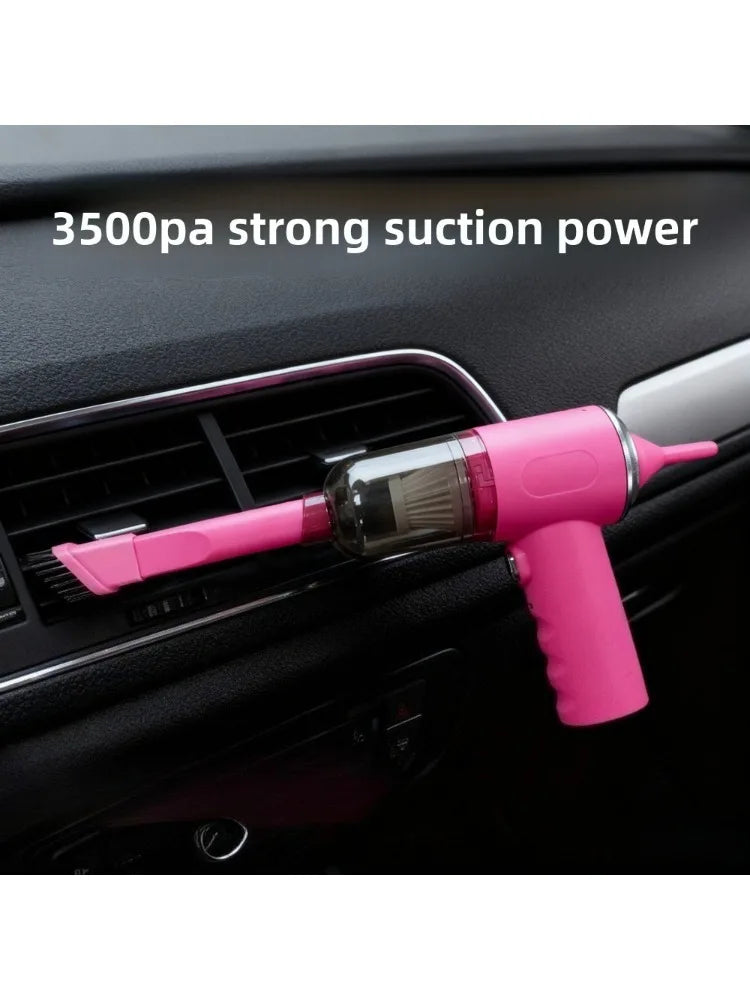 Powerful Suction Cordless Handheld Car Vacuum Cleaner 12V Portable Strong High Power Cleaning Tool for Auto Interior