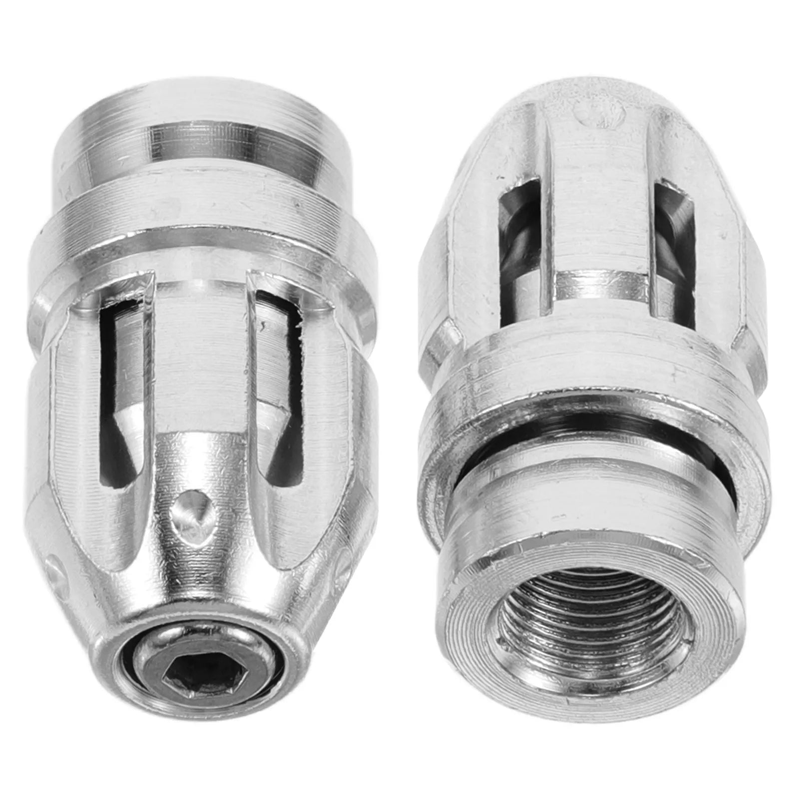 1Pair Vacuum Tire Valve Stem Caps Aluminum Alloy Motorcycle Electric Bike Replacement Tire Valve Cap Stylish Decorative Air Seal