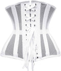 MESH CORSET IN WHITE